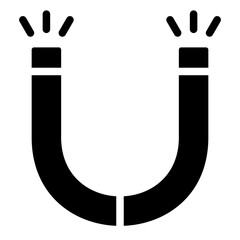 horseshoe magnet icon
