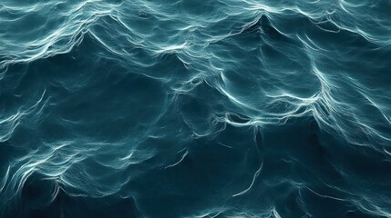 Obraz premium Turbulent ocean waves' intricate surface texture.