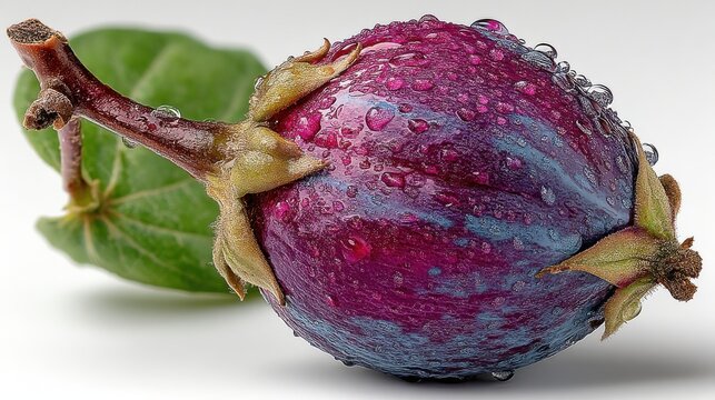 a Ulluco, isolated on white background,stock image