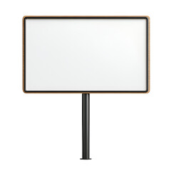 Blank Wooden Billboard Sign Advertising Mockup,