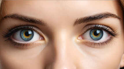 Obraz premium Examination of Double Vision Causes