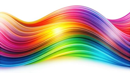 Gradient Wave, Color Cascade, Abstract Art, Colorful Photography, Vivid Spectrum, Awe-Inspiring Image, Digital Painting,  Rainbow Effect, Fluid Art,  Surreal Landscape