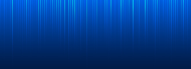 Bright neon streaks wallpaper. Vertical glowing light stripe background. Straight trail flare dynamic concept. Shining rays and beams design elements. Blue tech laser pattern backdrop. Vector 