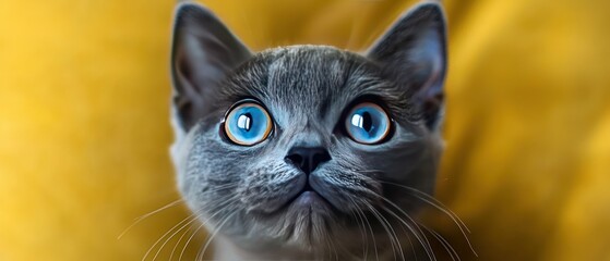 Cats Face Close-up