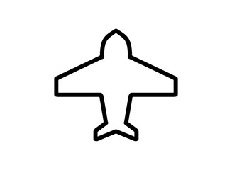 set icon of an Traffic Sign Plane