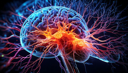 Brain graphics are used as learning media, giving a sense of modernity and novelty.