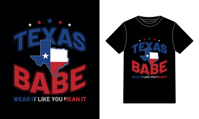 Texas Babe T-shirt - Wear it like you mean it