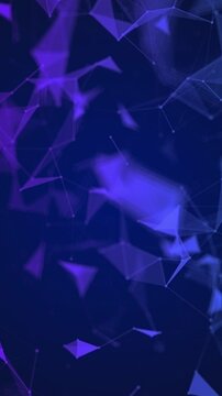 Futuristic Plexus Network Background