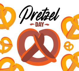 national pretzel day with delicious pretzels