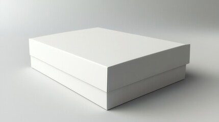 Fototapeta premium Blank white gift box (23)