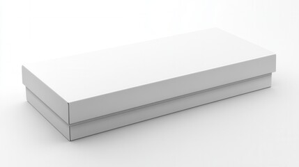 Blank white rectangular box (22)