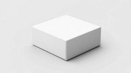 Fototapeta premium Blank white square box (2)
