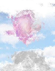 abstract watercolor background with splashes