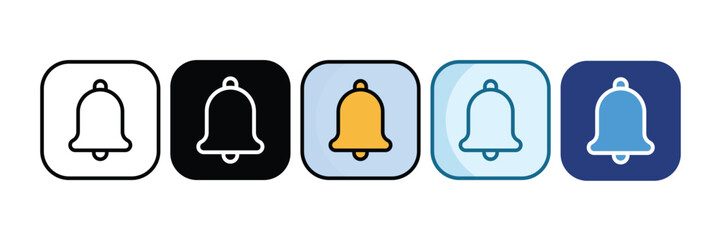 Event Reminder Icon Set Multiple Style Collection