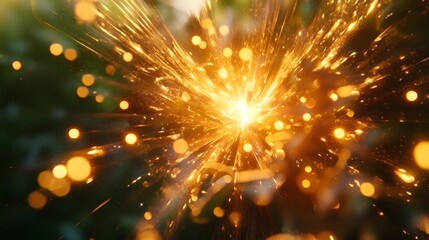 Fototapeta premium fireworks in the sky