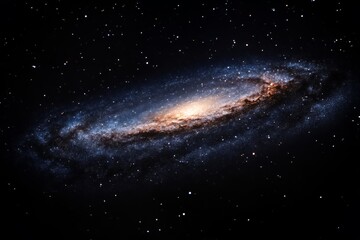 Andromeda Galaxy Unveiled: A breathtaking panorama of the Andromeda Galaxy, showcasing the cosmic dance of swirling stars and celestial wonders.