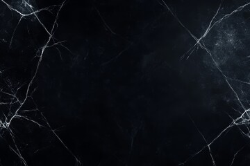 Dark Marble Texture: Intriguing dark marble texture with subtle veining and cracks, perfect for background or design element.