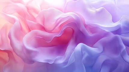Obraz premium Abstract pink purple silk fabric soft elegant draped texture background wave waves.
