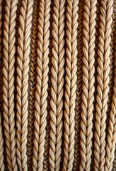 close up view of a rope