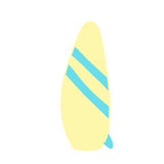 Summer beach equipment illustration.