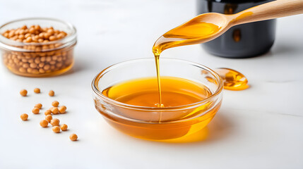mustard oil in a bowl
