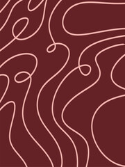 Adobe Illustrator Artwork, Cool, fun, creative, abstract wavy lines. Simple, minimal, repeat backdrop texture., colorful minimalist festive backgrounds for greeting card, postcard, invitation, cover, 