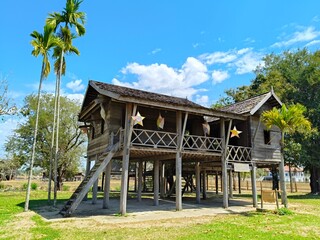 old wooden house