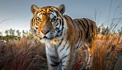 Fototapeta premium Wild tiger portrait