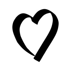 hand drawn heart icon