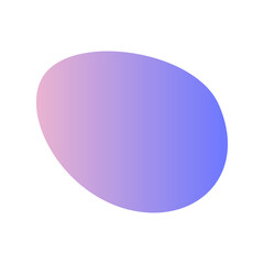 abstract gradient shape element