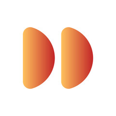 abstract gradient shape design element 