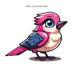 Obraz premium Colorful Birds Clip Art Collection bird illustration