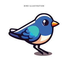 Fototapeta premium Colorful Birds Clip Art Collection bird illustration