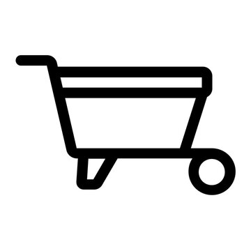 wheel barrow icon