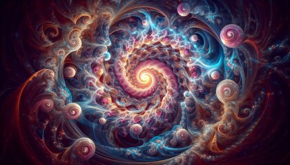 Lambda shifted ephemeral fractal cosmic swirl