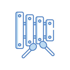 Xylophone  Vector icon