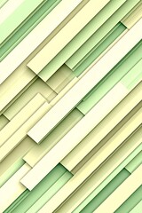 Obraz premium Abstract geometric background with green and yellow oblique stripes