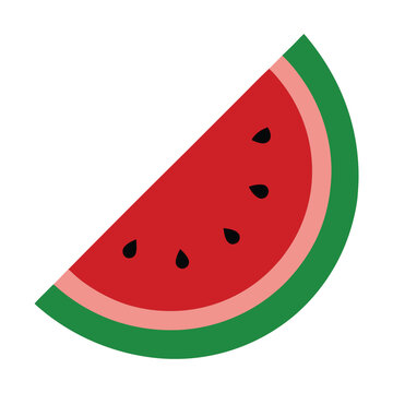recommend clip art: bitten watermelon slice summer silhouette