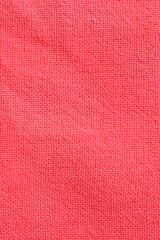 red texture of fabric textile, abstract image for fashion cloth design background