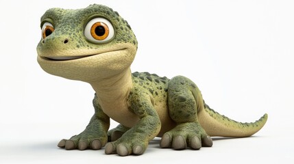 Cute cartoon lizard (30)