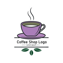 Coffee shop logo