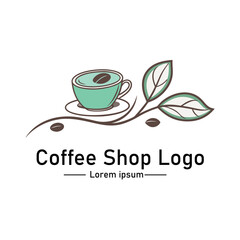 Coffee shop logo