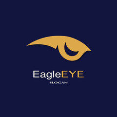 The Eagle Eye logo embodies precision, power, and vision. Designed with a sleek, minimalist style, the golden eagle eye graphic symbolizes sharp focus, intelligence, and watchfulness. Set against a de