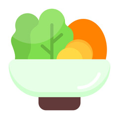 Dietary Food Flat Icon