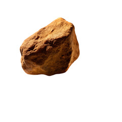 Close-up of a Rough, Brown Rock