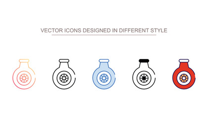 Udu icon design with white background stock illustration