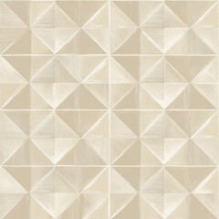 Seamless repeating geometric pattern, minimal beige tones, subtle texture, modern and abstract 
