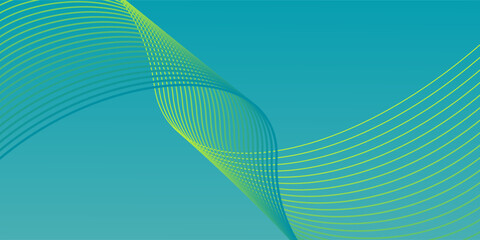 vector Abstract background light green modern corporate concept with light yellow color pattern can be edited wavy.