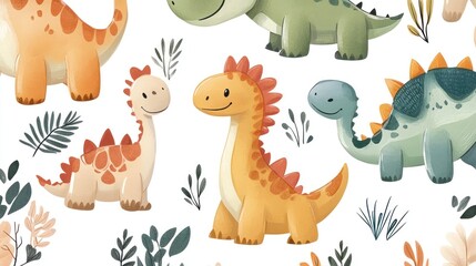Cute dinosaur pattern (3)