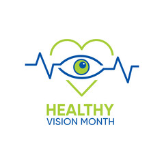 Healthy Vision Month is observed every May to emphasize the importance of eye health.